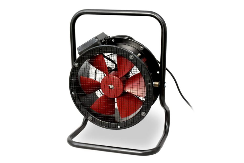 Axiale ventilator AX 3000 schuin van opzij
